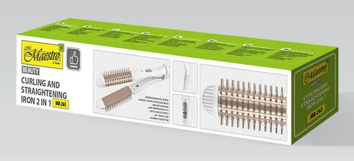 Hair curler and straightener 2in1 55W MAESTRO MR-263