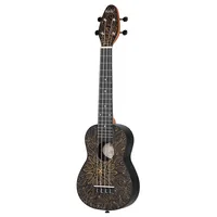 Ortega Guitars Keiki Ukulele Pack Soprano Size Super Scale Ukulele Agathis / ABS Orange Kaleidoscope - K2SS-OKC