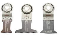 Fein Tauchsägeblatt E-Cut Combo Starlock Wood, 3-teilig - Zubehörtyp: Sägeblatt - Set: Ja