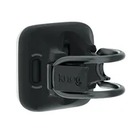 knog. Velolampe Blinder Skull Vorne, Schwarz - Betriebsart: Akkubetrieb - Lichtfarbe: Gelb - Montageart: Gummizug - Leuchten Kategorie: Vorderlicht - Lichtstärke: 200 lm - Set: Nein