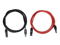 FURBER.power Solarkabel 4 mm² FC4, Set, 3 m - Anschluss Seite B: FC4 Stecker (kompatibel mit MC4 - DL4 - TS4 - QC4) - Anschluss Seite A: FC4 Buchse (kompatibel mit MC4 - DL4 - TS4 - QC4)
