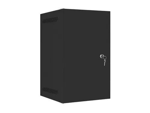 LANBERG 10 WALL-MOUNTED RACK CABINET 9U (280X310, BLACK)