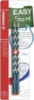 STABILO Bleistift EASYgraph S für Rechtshänder, Dunkelgrün - Strichstärke: 2.2 mm - Härtegrad: HB - Set: Ja - Bleistiftart: Bleistift - Anwender: Kinder - Ergnonomisch Schreiben: Ja
