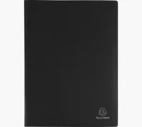 EXACOMPTA Sichtbuch A4 8511E schwarz 10 Taschen