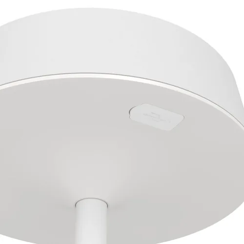 EGLO Leuchten Akku-Tischleuchte Simeri SOLAR-LED – Touch Weiss - Betriebsart: Akkubetrieb - Solarbetrieb - USB - Lampensockel: LED - Smart Home: Nicht kompatibel - Zusätzliche Ausstattung: Berührungssensor - USB-Anschluss - Variable Farbtemperatur - Anwen