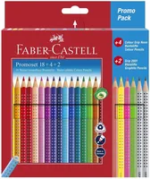 FABER-CASTELL Farbstifte Colour Grip 201540 Promoset, ass. 24 Stk