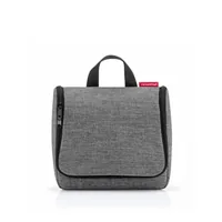 Reisenthel Necessaire Toiletbag Twist Silver - Tiefe: 10 cm - Breite: 23 cm - Wasserfest: Ja - Höhe: 20 cm - Eigenschaften: Aus recyceltem Material - Zertifikate: amfori BSCI