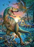 Ravensburger Puzzle Urzeitriese - Motiv: Tiere - Altersempfehlung ab: 7 Jahren - Tiefe: 36 cm - Eigenschaften: Keine Eigenschaft - Zertifikate: Keine Zertifizierung - Breite: 49 cm