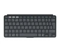 Logitech Tastatur Keys-To-Go 2 Graphite - Tastatur Typ: Mobile - Tastaturlayout: QWERTZ (CH) - Tastatur Features: Hotkeys - Medientasten - Easy Switch - Keyboard Tasten: Chiclet (Notebook) - Detailfarbe: Graphit - Schwarz - Ziffernblock: Nein