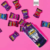 Brain Blasterz Berry Tub 48 g - Produkttyp: Mischungen - Nährwertangabe pro: 100 g - Energiegehalt (in kj): 1506 KJ - Energiegehalt (in kcal): 360 Kcal - Fett: 0 g - Gesättigte Fettsäuren: 0 g