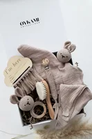 Oykami Geschenkset Salzburg Bunny Rosa - Material: Holz - Baumwolle - Detailfarbe: Rosa