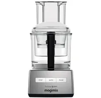 Magimix Küchenmaschine CS 5200XL Silber - Funktionen: Pürieren - Raspeln - Mahlen - Schlagen - Ice Crushen - Rühren - Hacken - Mixen - Reiben - Kneten - Entsaften - Schneiden - Detailfarbe: Silber - Gerätetyp: Küchenmaschine - Leistungsaufnahme Betrieb: 1
