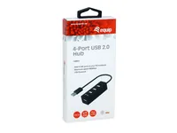Equip 4-Port USB-A2.0-Hub->4xUSB-A 2.0 480Mbps