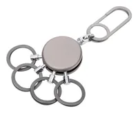 Troika Schlüsselanhänger Patent Easy Chrom Schwarz - Motiv: Kein - Detailfarbe: Grau
