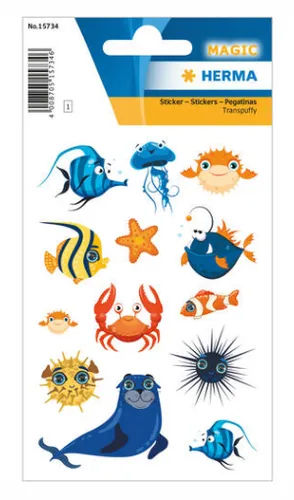 HERMA Cheeky Sea Creatures kids' stickers