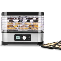 Gastroback Dörrgerät Natural Plus Schwarz - Detailfarbe: Schwarz - Leistung: 450 W - Anzahl Etagen: 6 - Timerfunktion: Ja