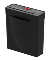 Olympia Aktenvernichter PS 36 Pro, Schwarz - Vernichtbare Aktentypen: Kreditkarten - Papier - Streifenschnitt - Schnittart: Kreditkarten - Papier - Streifenschnitt - Sicherheitsstufe: 2 - Schnittausgabe: 6 mm - Blattkapazität: 6 Seiten - Zufuhrautomatik: 