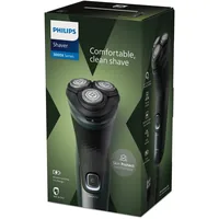 Philips X3052/00 rasoir pour homme Rasoir rotatif Tondeuse Noir, Vert