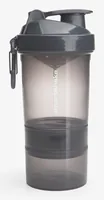 Smartshake Shaker Original2Go 600 ml, Grau - Material: Kunststoff - Eigenschaften: BPA-frei - Wiederverwendbar - Zertifikate: Keine Zertifizierung - Spülmaschinenfest: Ja - Volumen: 600 ml - Farbe: Grau