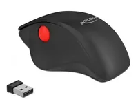 DELOCK Ergonomische USB Maus - kabellos