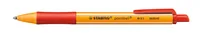 STABILO pointball Red Clip-on retractable ballpoint pen 1 pc(s)