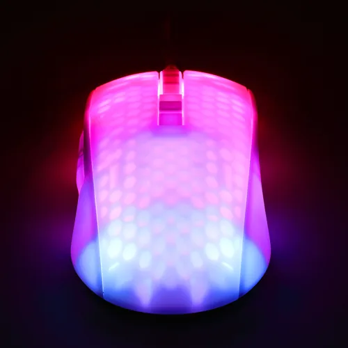 Deltaco Gaming GAM-144-W souris Droitier USB Type-A Optique 6200 DPI