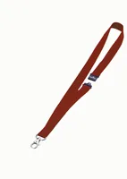 DURABLE Schlüsselband Rot, 44 cm, 10 Stück - Detailfarbe: Rot - Funktionen Ausweishalter: Textilband