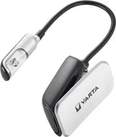 Varta 16618 Black, Silver Clip flashlight LED