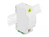 DeLOCK Optical Fiber Connection Box for DIN Rail 4 x SC Simplex or LC Duplex