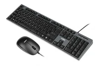 iBox IKMS606 keyboard Mouse included Home USB QWERTY UK English Black