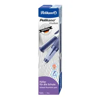 Pelikan 824538 penna stilografica Sistema di riempimento della cartuccia Blu 1 pz