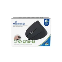 MediaRange Maus USB 2.0 Vertical Linkshänder, schwarz