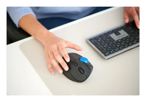Kensington Pro Fit Ergo TB450 souris Droitier RF sans fil + Bluetooth