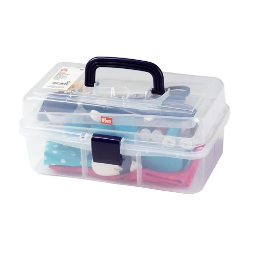 Prym 612725 sewing & yarn supplies storage Sewing box Transparent Plastic