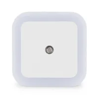 Entac Nachtlicht 0.5W quadrat. WW White Dämmerungssensor