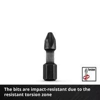 Einhell Bit-Set S-CASE Kassette 28tlg LS - Set: Ja - Bit-Typ: Sechskant - Grösse: Diverse