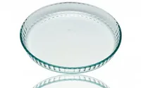 Pyrex Tarte-Backform 30 cm - Materialtyp: Glas - Material: Borosilikatglas - Detailfarbe: Transparent - Set: Nein - Backform Typ: Tarte-Backform - Verpackungseinheit: 1 Stück