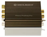 Oehlbach Vorverstärker Phono PreAmp Pro - Audioausgänge: Cinch - Audioeingänge: Phono - Detailfarbe: Schwarz
