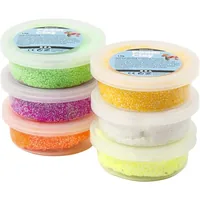Creativ Company Modellier-Set Foam Clay 6 x 14 g Ostern - Packungsgrösse: 84 g - Set: Ja - Anwender: Kinder - Hobbyanwender - Detailfarbe: Grün - Weiss - Modelliermasse Art: Modellier-Set - Trocknung: Lufttrocknend