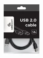 Gembird CCP-USB2-AMAM-6 USB cable USB 2.0 1.8 m USB A Black