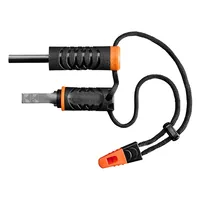 Gerber Firestarter Schwarz - Nachhaltigkeit: Nicht angegeben - Sportart: Camping - Farbe: Schwarz - Produkttyp: Feueranzünder - Material: Kunststoff