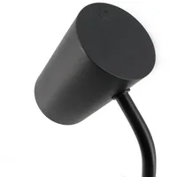 UNiLUX Schreibtischleuchte Katz 208 lm, Schwarz - Betriebsart: Kabel - Lampensockel: LED - Farbtemperatur Kelvin: 3000 bis 6000 K - Gesamtleistung: 2 W - Dimmbar: dimmbar - Zusätzliche Ausstattung: Dimmer - Ein/Aus-Schalter - Tragbar