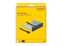 DeLOCK 5.25″ Front Panel with 2 x USB 5 Gbps Type-A ports