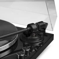 Audizio Plattenspieler Toledo Schwarz - Detailfarbe: Schwarz - Plattenspieler Antriebsart: Riemenantrieb - Platte Geschwindigkeit: 45 U/min - 33? U/min - Tonabnehmer: Dabei - Tonarm: Gerade - Anwender: HiFi
