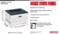 XEROX B310 MONO PRINTER  