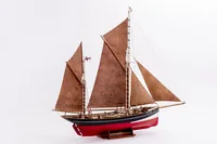 Billing Boats Bausatz FD 10 Yawl 1:50 - Level: 3 - Ausführung: Zivil - Set: Nein - Massstab: 1:50 - Tiefe: 700 mm - Altersempfehlung ab: 14 Jahren