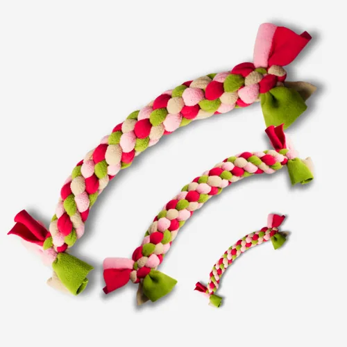KNAUDER'S BEST Hunde-Spielzeug Knauder's Knötli, Rose/ pink S - Produkttyp: Spielzeug - Tierart: Hund