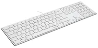 SPEEDLINK SL-640010 keyboard Office USB German White
