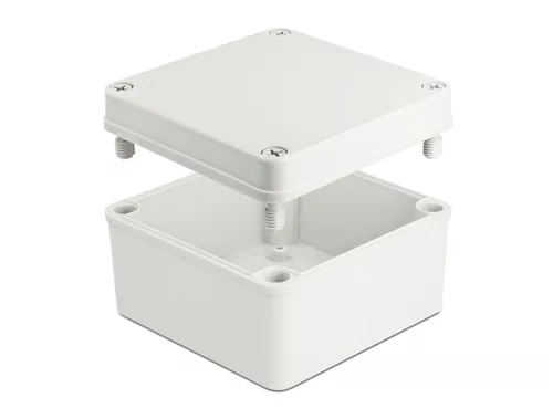 Installationsgehäuse IP65 wasserdicht 125 x 125 x 75 mm grau