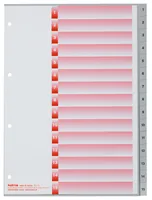 KOLMA Register KolmaFlex A4 18.115.03 grau 1-15